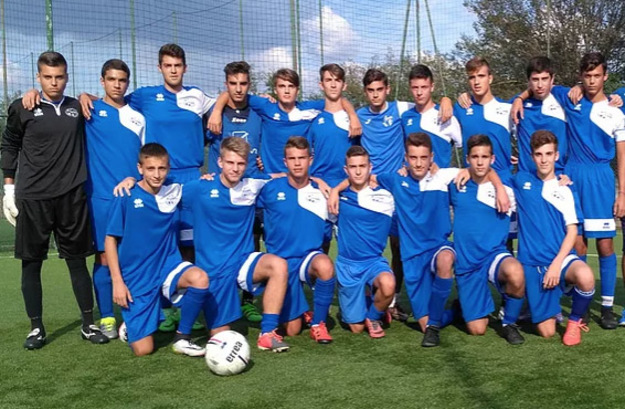 Gli Allievi Fascia B azzurri ©ssdottavia.it