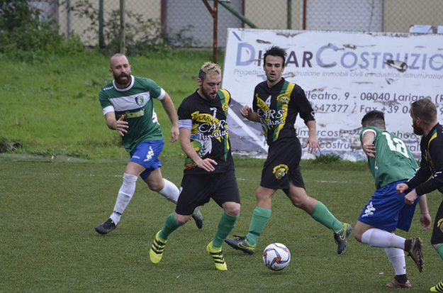 Uno scatto di Atletico Lariano - Nettuno (foto ©Imperoli)