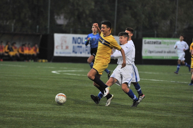 Urbe, Menghini in azione (©Del Gobbo)