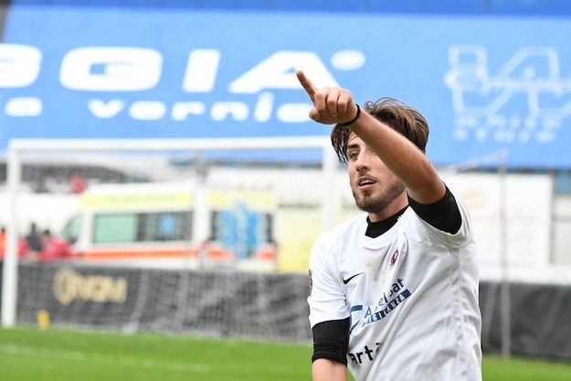 Christian D&apos;Antimi, il migliore in campo nella finale del Francioni (foto Paolo Lori)