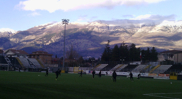 Bianconeri al lavoro ©foto Sora Calcio