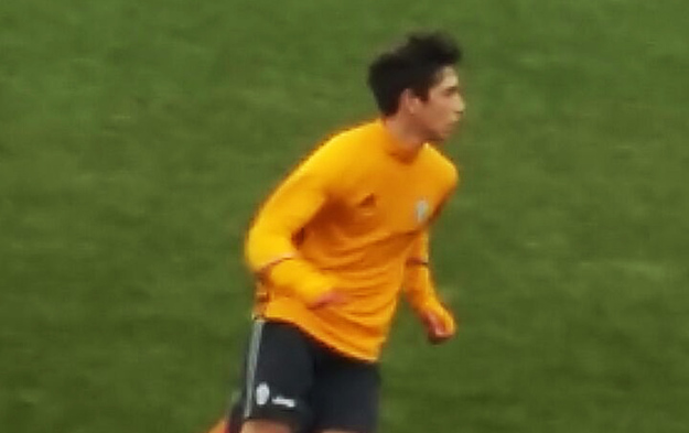 Formisano si allena con la maglia della Juve
