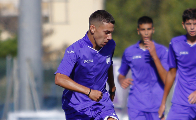 Dioguardi ,autore del primo gol biancoviola ©shotsport