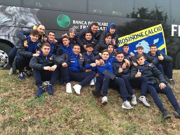 Il Frosinone dopo la vittoria di Pescara ©facebook