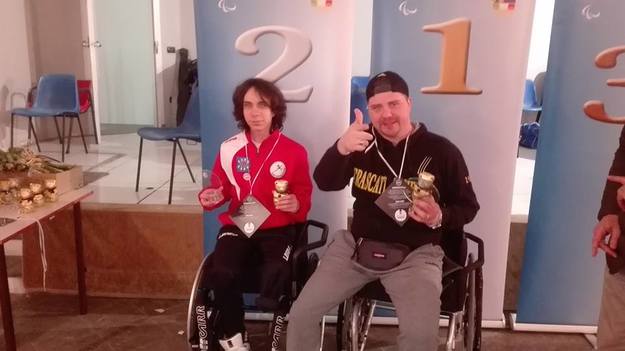 Pietro Miele, primo nella categoria A della sciabola