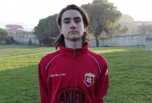 Kepi con la maglia dell&apos;Ancona ©TorTreTeste
