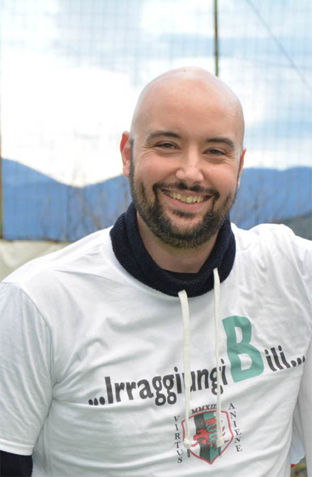 Il presidente Alessio Vinci