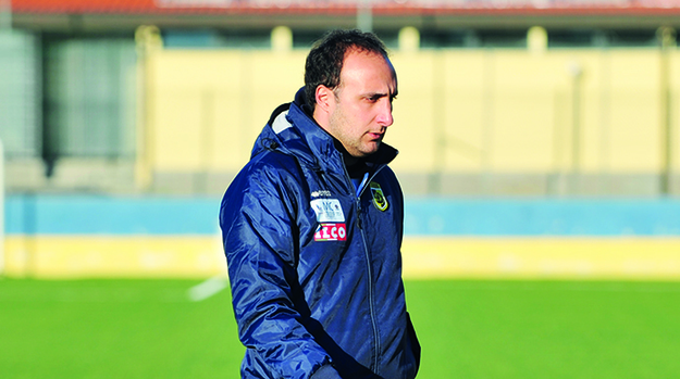 Boccolini, la sua Viterbese cade contro il Siena © Del Gobbo