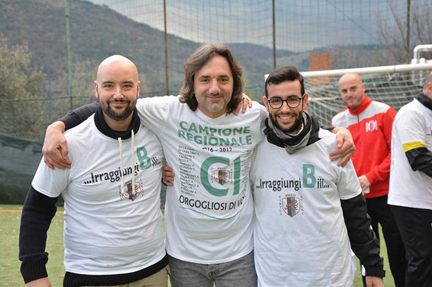 Da sinistra Alessio Vinci, Andrea Mestichella e Gabriele Vinci