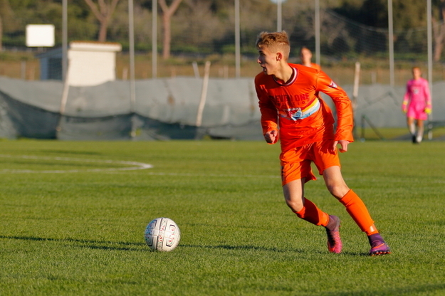 Antinucci, autore del momentaneo 1-0 (©Massimiani)