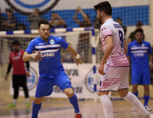 Uno scatto dal match