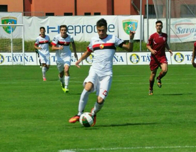 Federico Manauzzi ai tempi della Lucchese