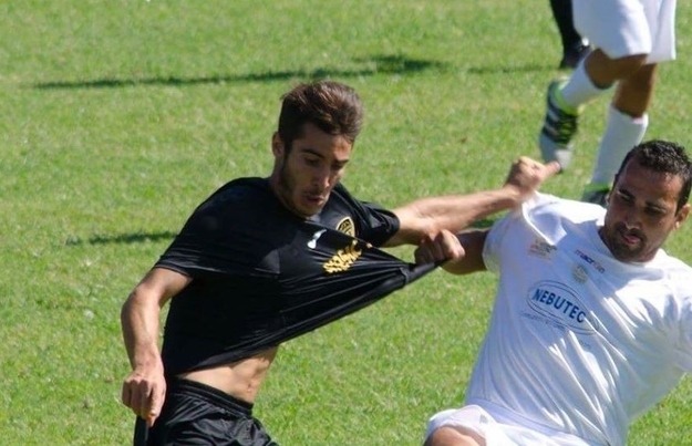 Igor Giurato contrastato (foto Facebook)