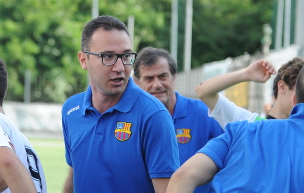 Il tecnico blaugrana Miccio, foto DelGobbo
