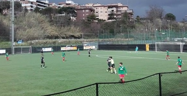 Uno scatto del match
