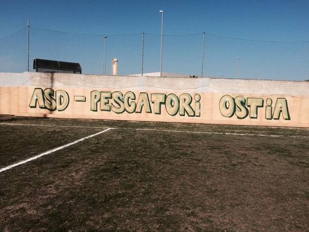 Uno scorcio del campo Lodovichetti di Ostia