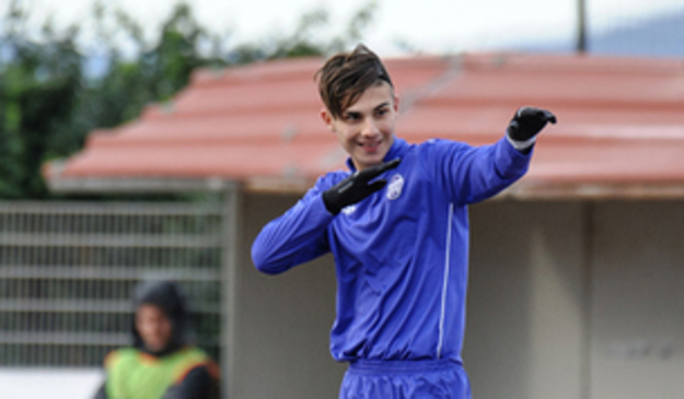Pascarella, con la maglia dell&apos;Ostia ©Shotsport.it