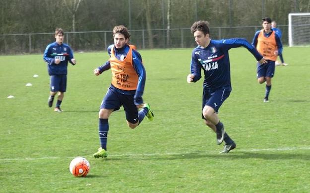 Portanova corre verso l&apos;Europeo U17 © figc.it