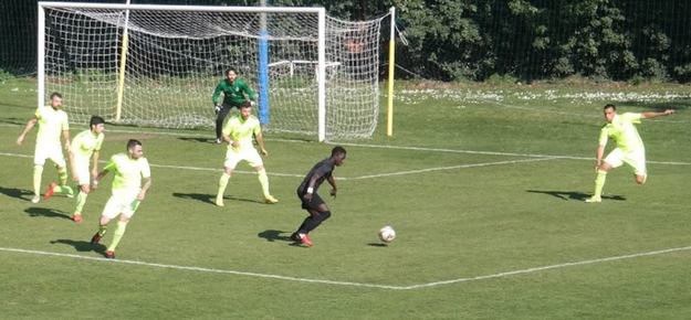 Ndaw in azione (foto Polisportiva Monti Cimini)