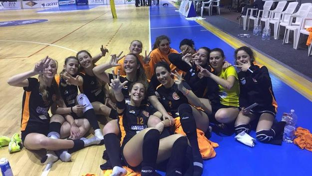 Le ragazze dell&apos;Olimpia Roma