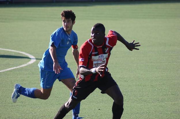 Compagnone, protagonista di giornata con l&apos;Itri ©facebook
