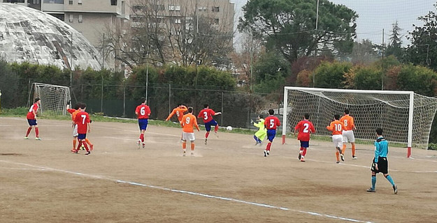 Uno scatto del match
