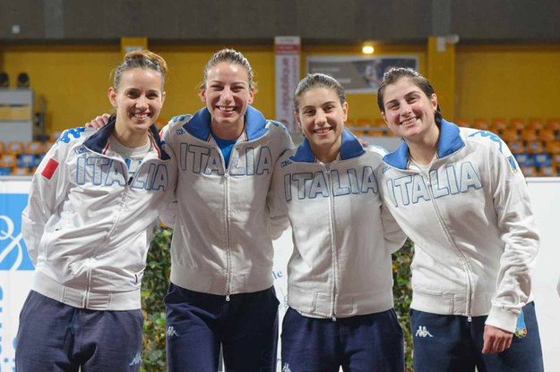 La Nazionale femminile di sciabola