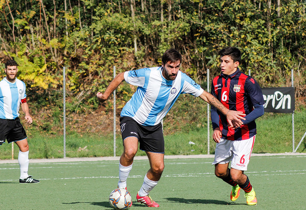 Matteo Amico nel match con il CreCas (@Cesolini)