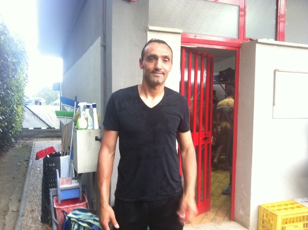 Daniele Lisi nel post partita