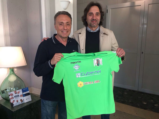 Coach Bucchi e il dg Mestichella