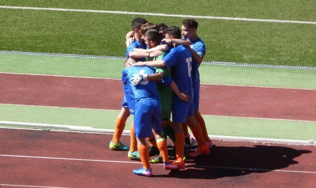 L&apos;esultanza del Cr Lazio al gol di De Marchis ©Gazzetta Regionale