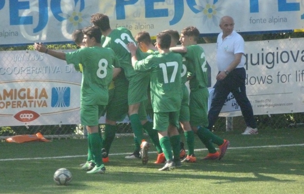 La festa del Cr Lazio juniores ©GazReg