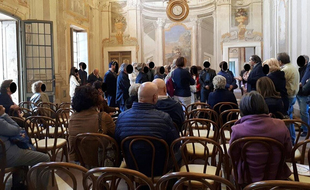 L&apos;interno di Villa Confalonieri