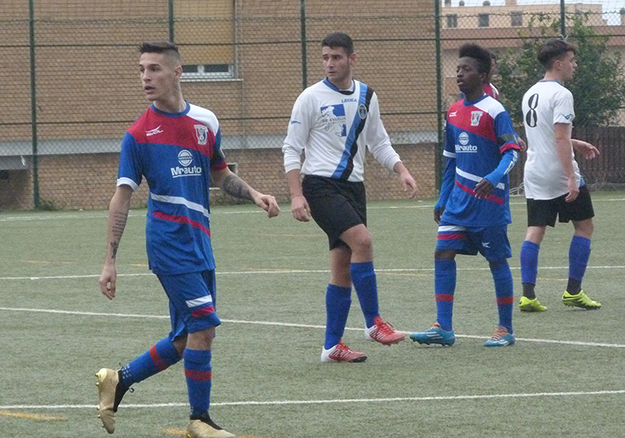 Granillo in campo contro il Civitavecchia al Tamagnini Foto ©Gazzetta Regionale