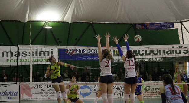 Scatti del match tra Volley Ladispoli e Cave 