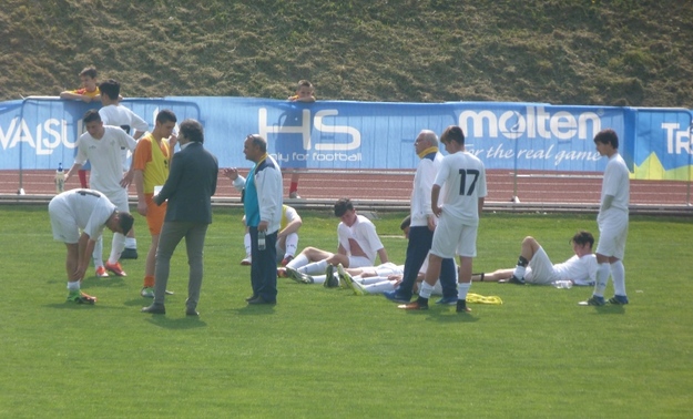 La delusione del Lazio a fine gara ©GazReg