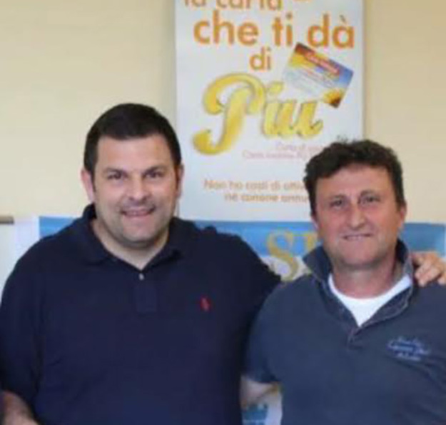 Danilo Paduano insieme a Gennaro Pernice