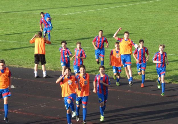 Un&apos;esultanza blaugrana alla Fiuggi Cup ©Valter Gallo