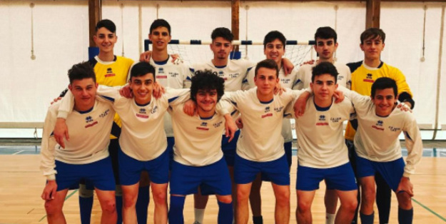 Gli Allievi del Cr Lazio del ct Silvio Crisari