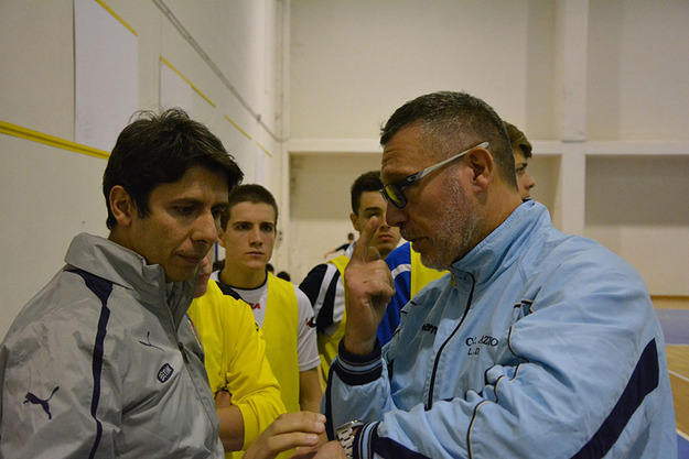 Il ct Silvio Crisari e il suo vice Maurizio Anzini (Foto ©Gazzetta Regionale)