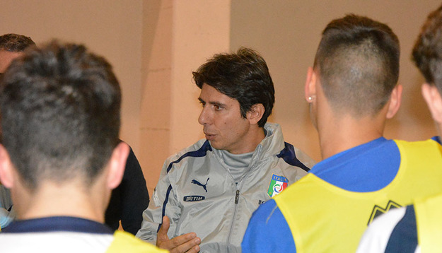 Silvio Crisari, ct della rappresentativa Allievi del Cr Lazio (Foto ©Gazzetta Regionale)