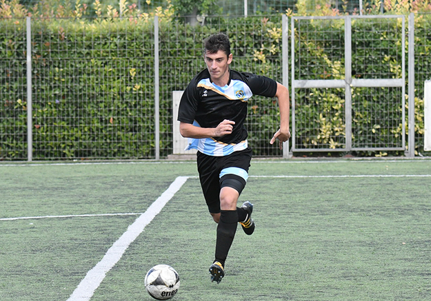 Matteo La Posta, qui in azione con la maglia dell&apos;Accademia (©Lori)