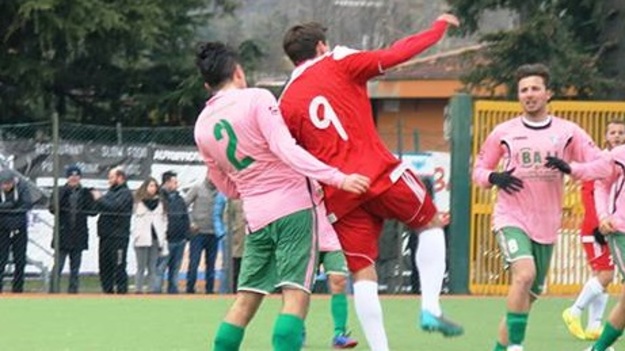 Uno scatto del derby d&apos;andata (©Ammanniti)