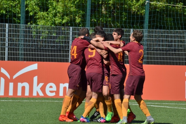 La Roma esulta (©Torrisi)