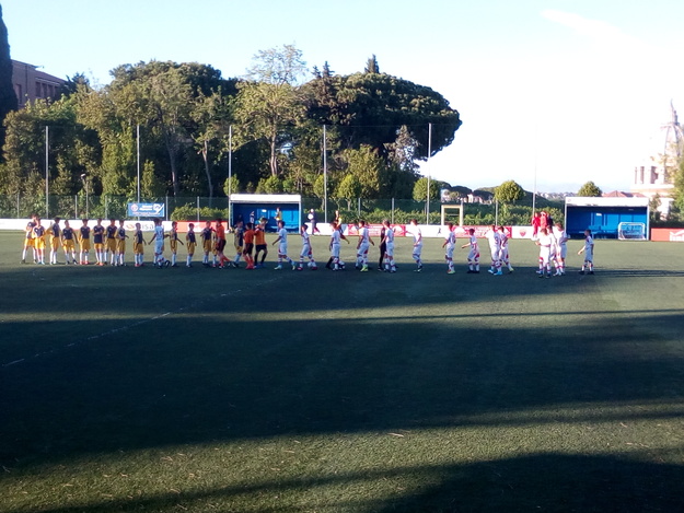 L&apos;inizio del match