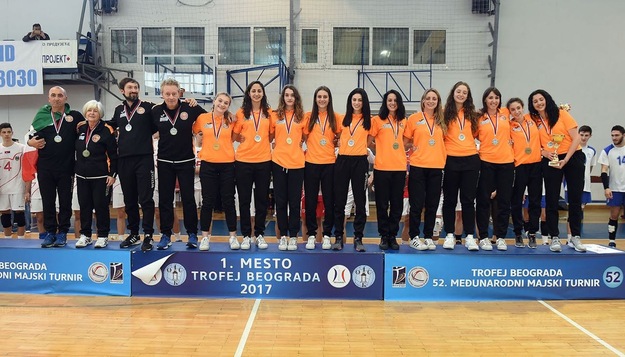 L&apos;Olimpia Roma sul gradino più alto del podio