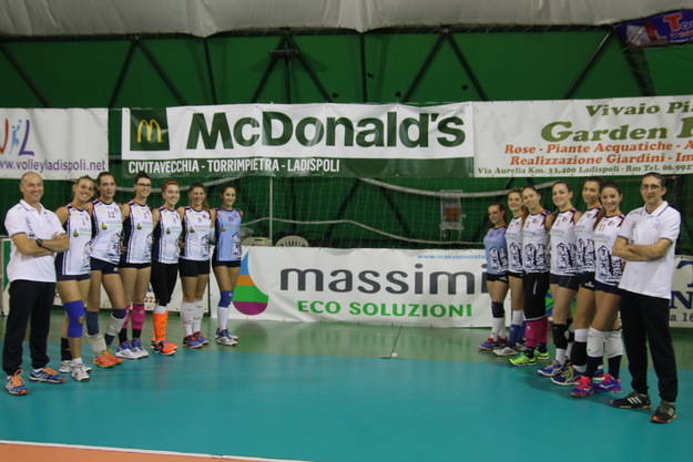 La Volley Ladispoli al completo