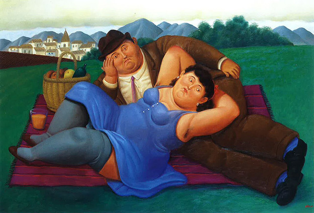 Fernando Botero - Picnic