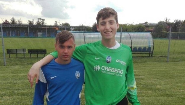 I due ragazzi con la maglia dell&apos;Atalanta ©Facebook