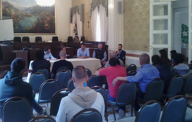 Scatti dalla conferenza © Sora Calcio